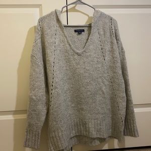 American Eagle Outfitters Women’s Size Medium Hooded Sweater Gray